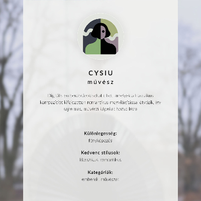 Retro poszter Retro tájkép
