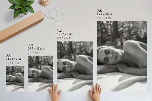 Retro poszter Retro tájkép