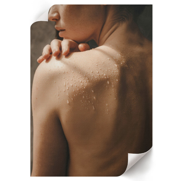 Retro plakát Trópusi strand