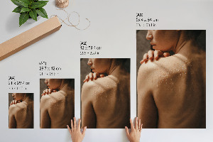 Retro plakát Trópusi strand