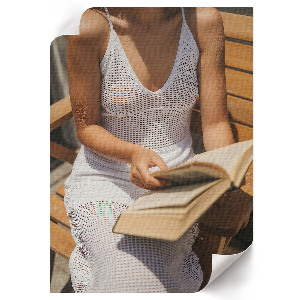 Retro plakát Tengeri tájkép