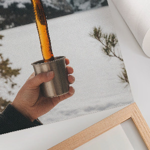 Retro poszter Őszi jávorszarvas