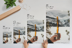 Retro poszter Őszi jávorszarvas