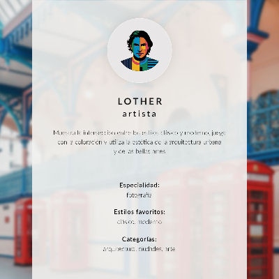 Retro plakát Városi elegancia