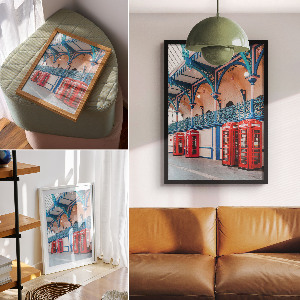 Retro plakát Városi elegancia