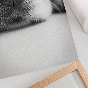 Retro plakát Hegyi táj