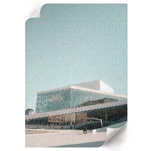 Retro plakát Móló és tó