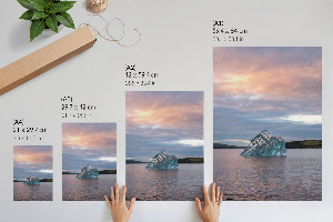 Retro poszter Városi szürkület