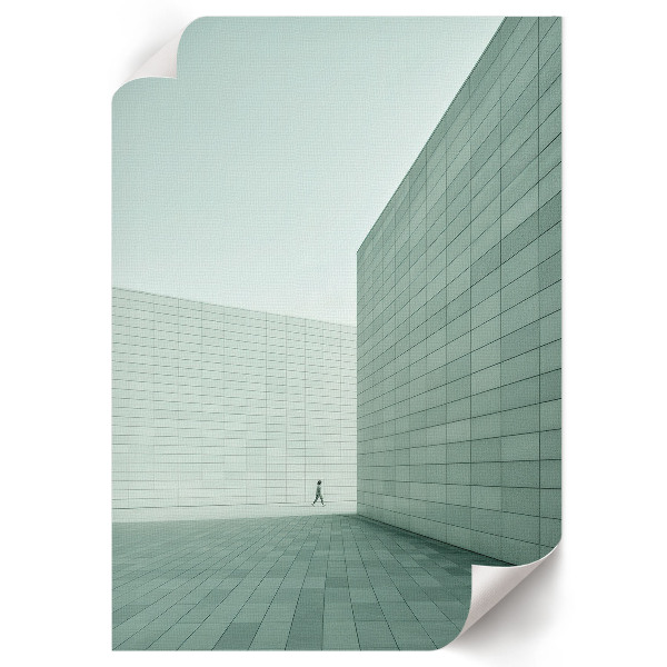 Vintage poszter Város éjszaka