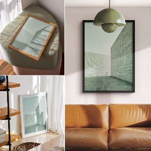 Vintage poszter Város éjszaka