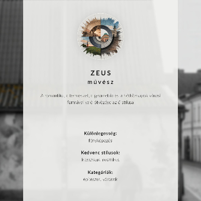 Retro poszter Tengeri tájkép