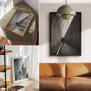 Retro poszter Városi csatorna