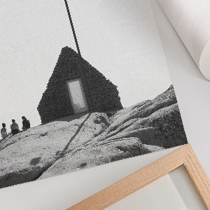 Vintage poszter Városi panoráma