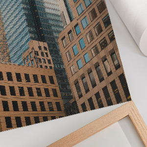 Retro plakát Éjszakai jelenet