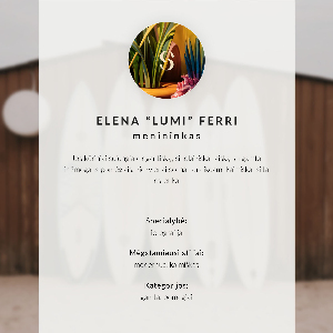 Vintage poszter Szivárvány csíkok