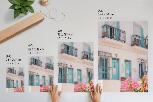 Retro poszter Téli templom