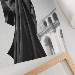 Retro plakát Éjszakai város