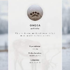 Retro poszter Farkas természet