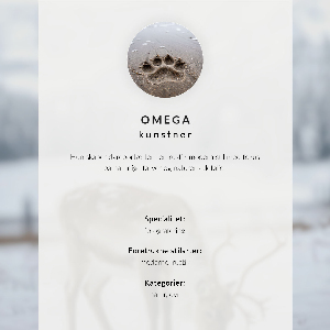 Retro poszter Farkas természet