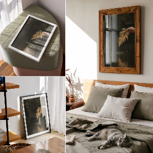 Retro poszter Városi építészet