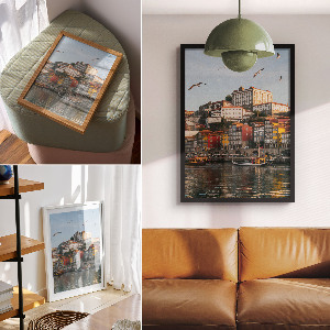 Vintage poszter Erdei gyümölcsök