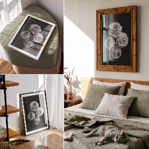 Retro plakát A villanykörte és a város