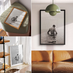 Retro poszter Világítótorony