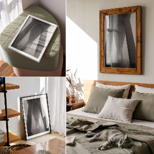 Vintage poszter Északi fény