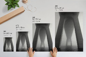 Vintage poszter Északi fény