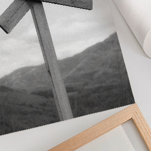 Retro plakát Városi tájképek