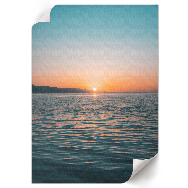 Retro poszter Festett absztrakció