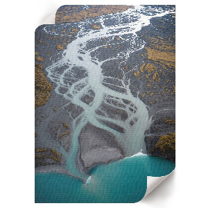 Retro poszter Téli táj