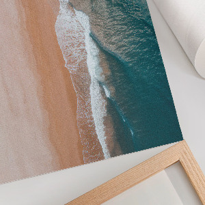 Retro plakát Hegyi táj