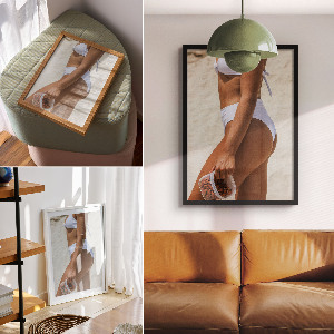 Retro poszter Hegyi Nyugat