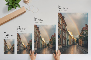 Vintage poszter Téli minimalizmus