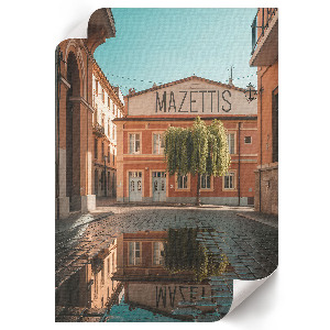 Retro poszter Minimalista folyosó