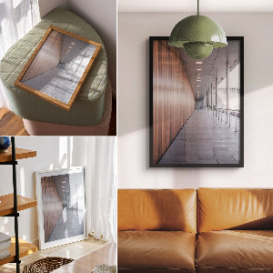 Retro plakát Ködhíd