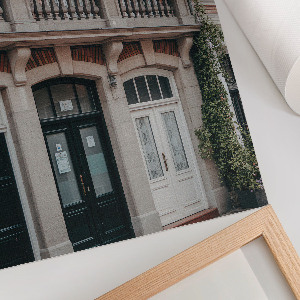 Vintage poszter Hegyi táj