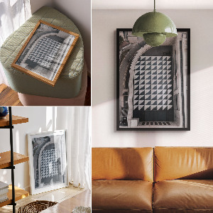 Retro poszter Absztrakt elegancia