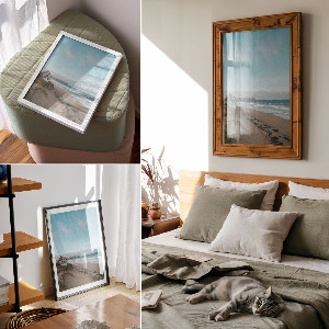 Vintage poszter bakelitlemez