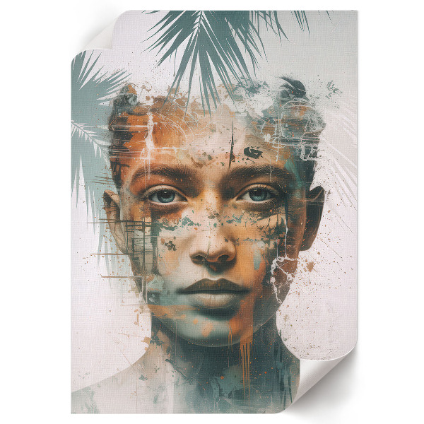 Retro poszter Napnyugta