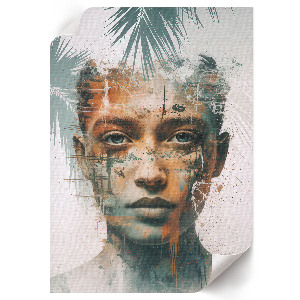 Retro poszter Napnyugta