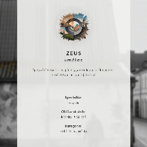 Retro poszter Vízesés természet