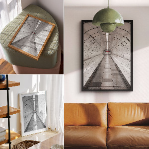 Poszter kép Erdei jelenet