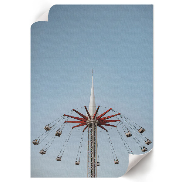 Retro poszter Egy csónak a parton