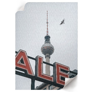 Retro poszter Óceán hullámai