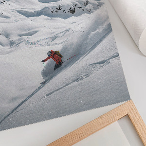 Retro plakát Téli domb