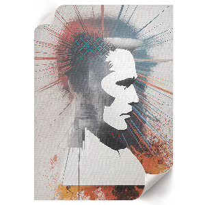 Retro poszter Városi táj