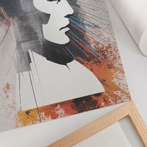 Retro poszter Városi táj