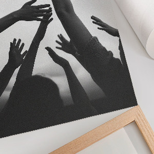 Retro plakát Városi panoráma